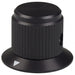 DDS-63-4-6 by Kilo International - KNOB KNURLED W/SKRT 0.125"" METAL