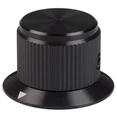 DDS-75-2-5 by Kilo International - KNOB KNURLED W/SKRT 0.250"" METAL