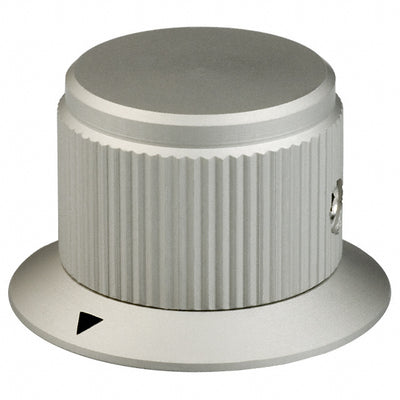 DDS-75-1-5 by Kilo International - KNOB KNURLED W/SKRT 0.250"" METAL