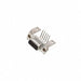 DE-9S-1A7N-A197 by ITT Cannon, LLC - CONNECTOR D-SUB RCPT 9POS R/A SLDR