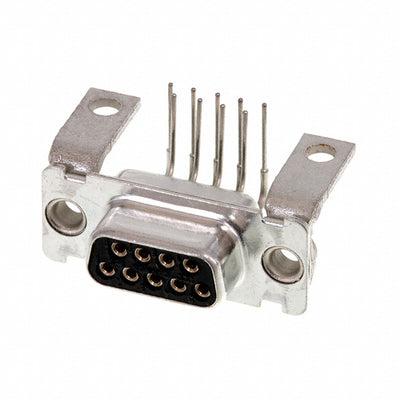 DE-9S-1AFN-A191-A197 by ITT Cannon, LLC - CONNECTOR D-SUB RCPT 9POS R/A SLDR