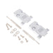 DE09-HD-PN-TS by Adam Tech - D-SUB HOOD METALIZED 9 WAY THUMB