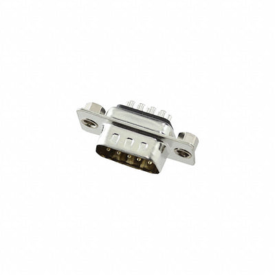 DE09-PD-SL by Adam Tech - CONNECTOR D-SUB PLUG 9POS SLDR CUP