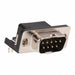 DE09-PL-24-BP by Adam Tech - CONNECTOR D-SUB PLUG 9POS R/A SLDR