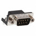 DE09-PL-25 by Adam Tech - CONNECTOR D-SUB PLUG 9POS R/A SLDR
