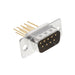 DE09-PT-2 by Adam Tech - CONNECTOR D-SUB PLUG 9POS VERT WW