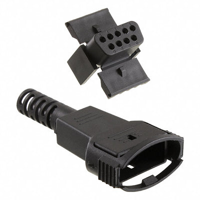 DE09-SD-LC-KIT-B by Adam Tech - CONNECTOR D-SUB HOUSING RCPT 9POS