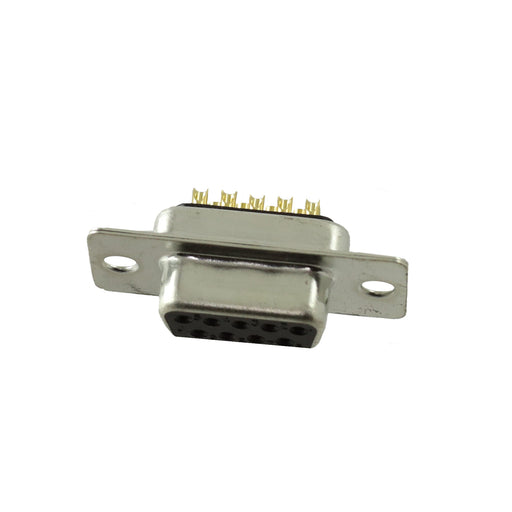 DE09-SD-MC by Adam Tech - CONNECTOR D-SUB RCPT 9POS SLDR CUP