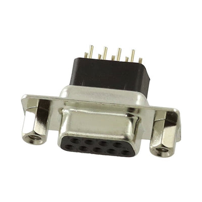 DE09-SE-1-JS by Adam Tech - CONNECTOR D-SUB RCPT 9POS VERT SLDR