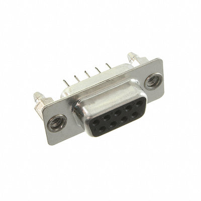 DE09-ST-1-BL by Adam Tech - CONNECTOR D-SUB RCPT 9POS VERT SLDR