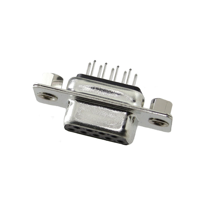 DE09-ST-1-SL by Adam Tech - CONNECTOR D-SUB RCPT 9POS VERT SLDR