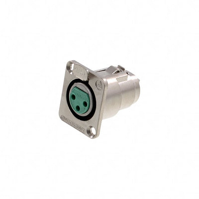 DE3F by Switchcraft Inc. - CONNECTOR PLUG FMALE XLR 3P SLDR CUP