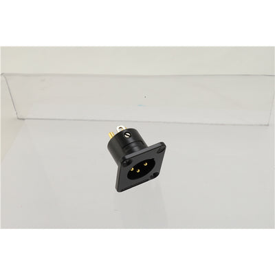 DE3MBAU by Switchcraft Inc. - CONNECTOR RECPT MALE XLR 3P SOLDER CUP