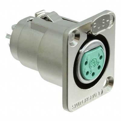 DE5F by Switchcraft Inc. - CONNECTOR PLUG FMALE XLR 5P SLDR CUP