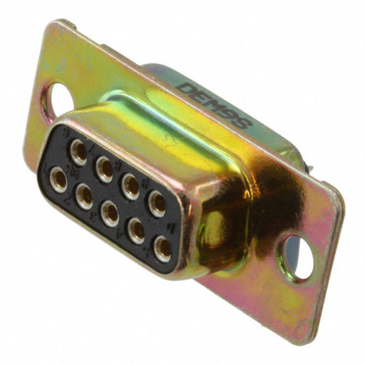 DEM-9S by ITT Cannon, LLC - CONNECTOR D-SUB RCPT 9POS PNL MNT