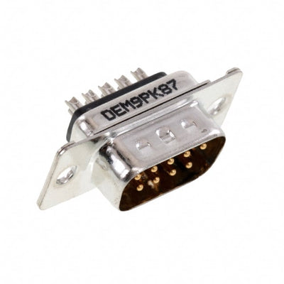 DEM9PK87 by ITT Cannon, LLC - CONNECTOR D-SUB PLUG 9POS PNL MNT