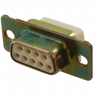 DEMA-9S-F0 by ITT Cannon, LLC - CONNECTOR D-SUB HOUSING RCPT 9POS