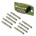DEMA-9S by ITT Cannon, LLC - CONNECTOR D-SUB RCPT 9P PNL MT CRIMP