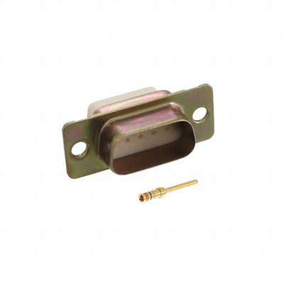 DEMAM-9P-A101 by ITT Cannon, LLC - CONNECTOR D-SUB PLUG 9P PNL MT CRIMP