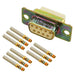 DEMAM-9S by ITT Cannon, LLC - CONNECTOR D-SUB RCPT 9P PNL MT CRIMP