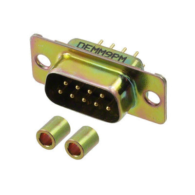 DEMM-9P-M by ITT Cannon, LLC - CONNECTOR D-SUB PLUG 9P PNL MNT SLDR