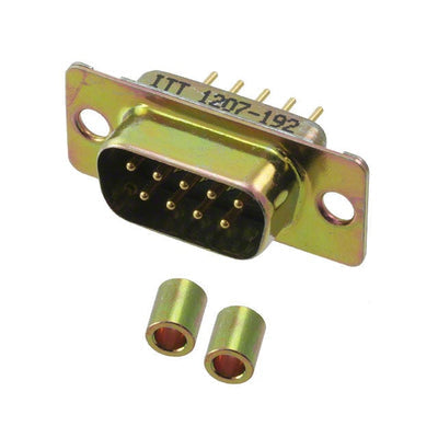 DEMM-9P-Z by ITT Cannon, LLC - CONNECTOR D-SUB PLUG 9P PNL MNT SLDR