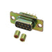 DEMM-9S-Z by ITT Cannon, LLC - CONNECTOR D-SUB RCPT 9P PNL MNT SLDR