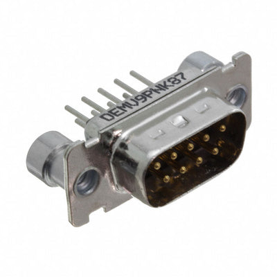 DEMV9PNK87 by ITT Cannon, LLC - CONNECTOR D-SUB PLUG 9POS STR PCB