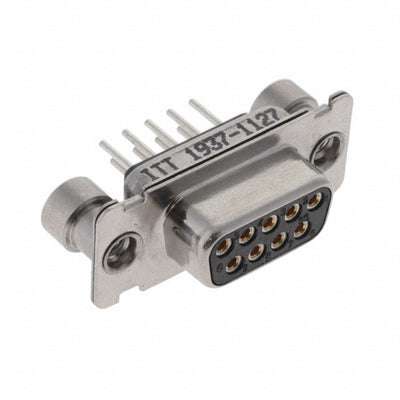 DEMV9SNF225 by ITT Cannon, LLC - CONNECTOR D-SUB RCPT 9POS STR PCB