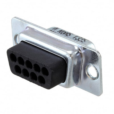 DEUH-9S-FO by Cinch Connectivity Solutions - CONNECTOR D-SUB HOUSING RCPT 9POS