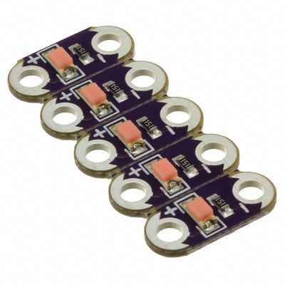 DEV-14010 by SparkFun Electronics - LILYPAD LED PINK (5PCS)