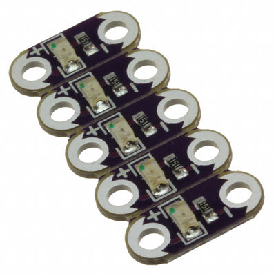 DEV-14014 by SparkFun Electronics - LED YELLOW LILYPAD 5PCS