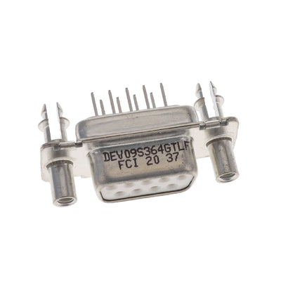 DEV09S364GTLF by Amphenol ICC (FCI) - CONNECTOR D-SUB RCPT 9POS VERT SLDR