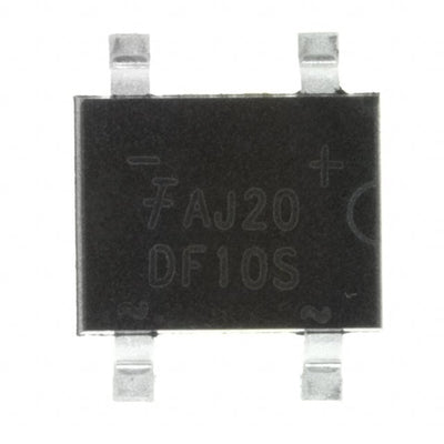 DF10S1 by onsemi - BRIDGE RECT 1PHASE 1KV 1A 4SDIP