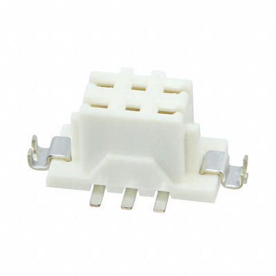 DF11CZ-6DS-2V(52) by Hirose Electric Co Ltd - CONNECTOR RECPT 6POS 0.079 GOLD SMD
