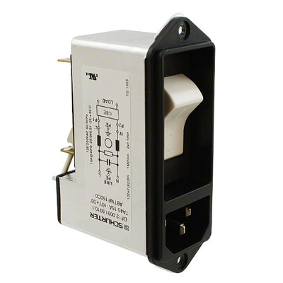 DF12.0031.9310.1 by SCHURTER Inc. - PWR ENT MOD RCPT IEC320-C14 PNL