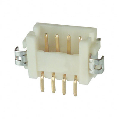 DF13A-4P-1.25H(50) by Hirose Electric Co Ltd - CONNECTOR HEADER SMD R/A 4POS 1.25MM