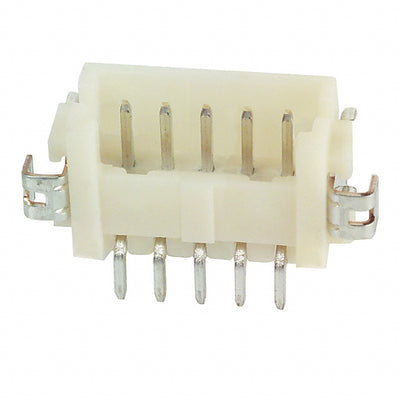 DF13A-5P-1.25H(21) by Hirose Electric Co Ltd - CONNECTOR HEADER SMD R/A 5POS 1.25MM