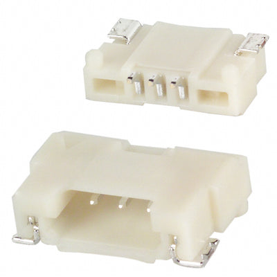 DF14-3P-1.25H(25) by Hirose Electric Co Ltd - CONNECTOR HEADER SMD R/A 3POS 1.25MM