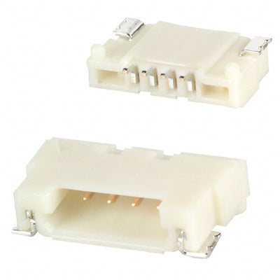 DF14-4P-1.25H(52) by Hirose Electric Co Ltd - CONNECTOR HEADER SMD R/A 4POS 1.25MM