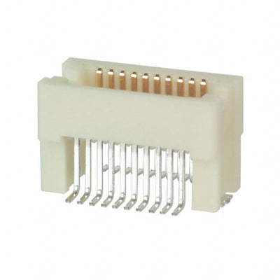 DF15B(6.2)-20DP-0.65V(56) by Hirose Electric Co Ltd - CONNECTOR HDR 20POS SMD GOLD
