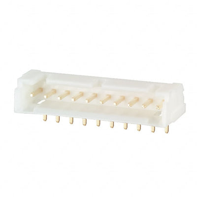 DF1B-10P-2.5DS(01) by Hirose Electric Co Ltd - CONNECTOR HEADER R/A 10POS 2.5MM