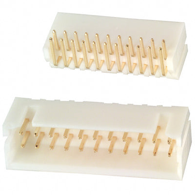 DF1B-22DP-2.5DS(01) by Hirose Electric Co Ltd - CONNECTOR HEADER R/A 22POS 2.5MM