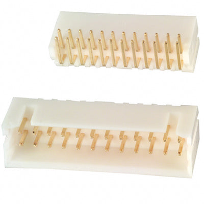 DF1B-24DP-2.5DS(01) by Hirose Electric Co Ltd - CONNECTOR HEADER R/A 24POS 2.5MM