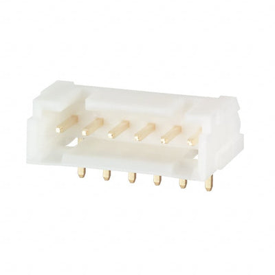 DF1B-6P-2.5DS(01) by Hirose Electric Co Ltd - CONNECTOR HEADER R/A 6POS 2.5MM