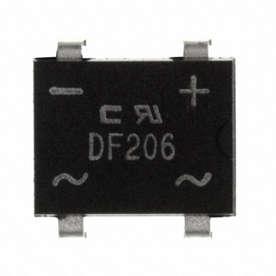 DF206-G by Comchip Technology - BRIDGE RECT 1PHASE 600V 2A 4-DF