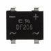 DF206-G by Comchip Technology - BRIDGE RECT 1PHASE 600V 2A 4-DF