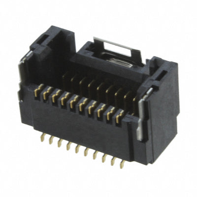 DF50-20DP-1H(51) by Hirose Electric Co Ltd - CONNECTOR HEADER SMD R/A 20POS 1MM