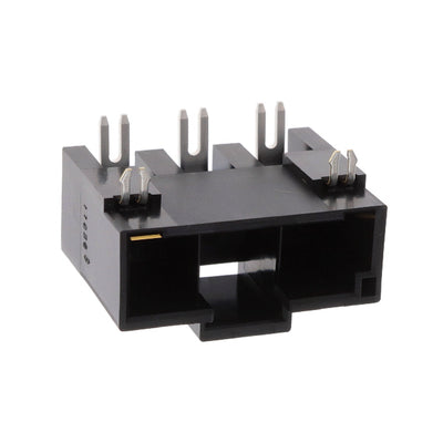 DF60-3P-10.16DS(27) by Hirose Electric Co Ltd - CONNECTOR HDR 3POS 10.16MM R/A