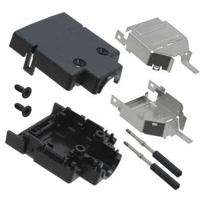 DH-17-CV2B by Hirose Electric Co Ltd - CONNECTOR BACKSHELL 17POS 180DEG SHLD